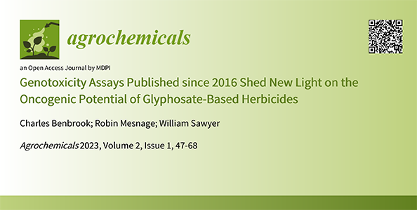 Genotoxicity Assays Published Since 2016 Shed New Light on the Oncogenic Potential of Glyphosate-Based Herbicides